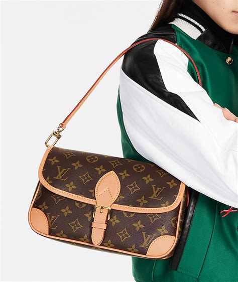 louis vuitton bag satchel|Louis Vuitton diane bag.